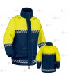 Chaqueta impermeable y transpirable con membrana PTFE para Policía Local