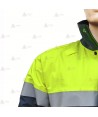 Chaqueta impermeable y transpirable con membrana PTFE para Policía Local