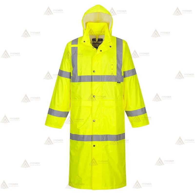 Gabardina monocolor alta visibilidad para Policía Local