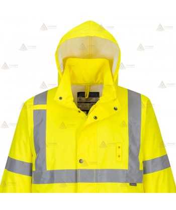 Gabardina monocolor alta visibilidad para Policía Local