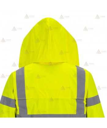 Gabardina monocolor alta visibilidad para Policía Local