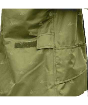 Chaqueta impermeable y transpirable de color Arena con membrana PTFE para Agentes Rurales