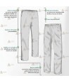 Pantalón impermeable y transpirable con membrana PTFE para Policía Local