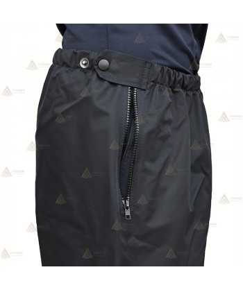 Pantalón impermeable con cintas damero reflectantes y membrana PTFE para Policía Local