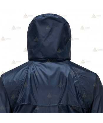 Gabardina larga con cintas reflectantes para Policía Local