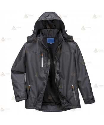 Parka ligera para la lluvia con malla interior para Cuerpos Especiales