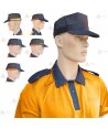 Gorra de picos para uniformidad de Agrupaciones de Protección Civil