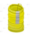 Tubular o braga de cuello amarillo flúor para Policía Local