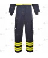 Buzo ignífugo y antiestático para bomberos forestales