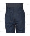 Pantalón ignífugo y antiestático con refuerzos, grueso  360 gr.