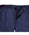 Pantalón ignífugo grueso  con cintas reflectantes bicolor 330 gr