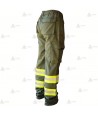 Pantalón ignífugo de una capa más forro para bomberos forestales