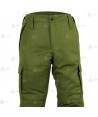 Pantalones ignífugos con cintas reflectantes para bomberos forestales