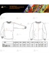 Camiseta térmica interior ignífuga, antiestática, anti arco