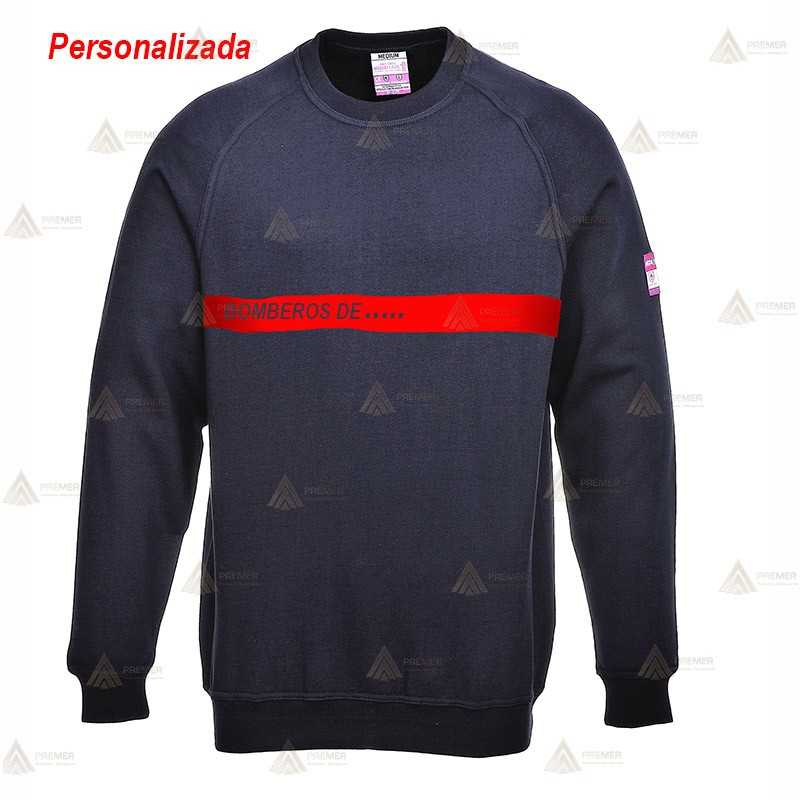 Sudadera ignífuga, antiestática y anti arco eléctrico