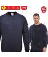 Sudadera ignífuga, antiestática y anti arco eléctrico