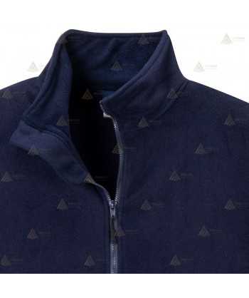 Chaqueta polar ignífuga, antiestática y anti arco en tejido modacrílico para parque de bomberos