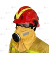 Máscara ignífuga con filtro ABEK1P3 R para Bomberos Forestales