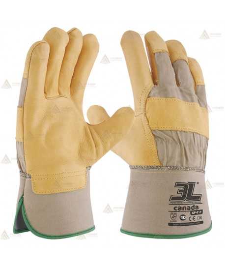 Guantes mixtos económicos de piel para Bomberos Forestales
