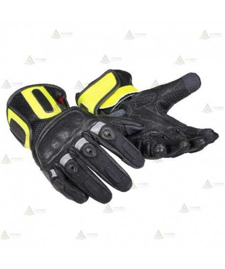 Guantes largos con refuerzos para motoristas Policiales