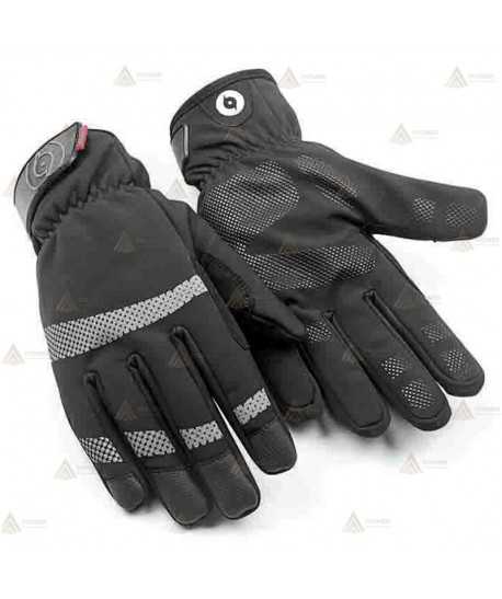 Guantes de piel flor con forro de patrulla/frío para Policia
