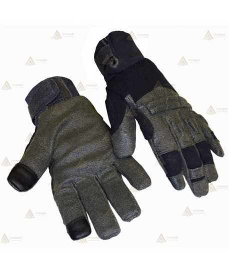 Guantes táctico ignífugo y anticorte con membrana