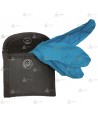 Porta guantes desechables de cordura para cinturón de policía