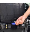 Porta guantes desechables de cordura para cinturón de policía