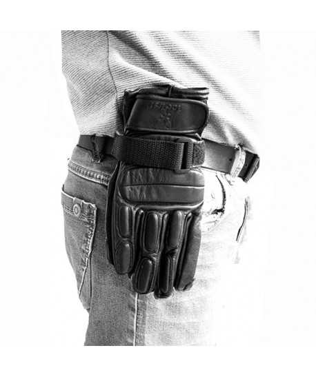Porta guantes vertical policial GK para cinturón