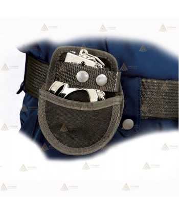 Porta grilletes universal de cordura para cinturón de policía
