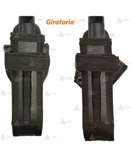 Funda giratoria para defensas extensibles para policía