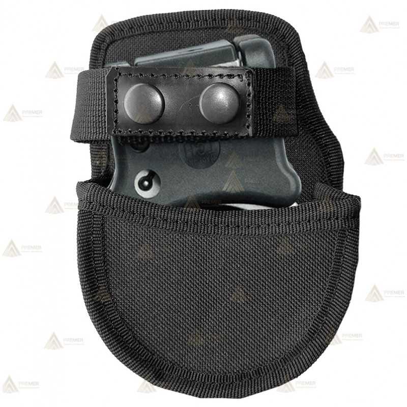 Porta grilletes universal de cordura para cinturón de policía