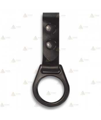 Porta tahaly policial económico de cuero para cinturón