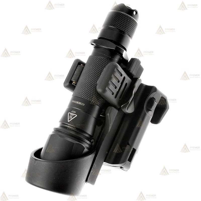 Funda giratoria para linternas tácticas con cabezal de Ø 35 - 37 mm