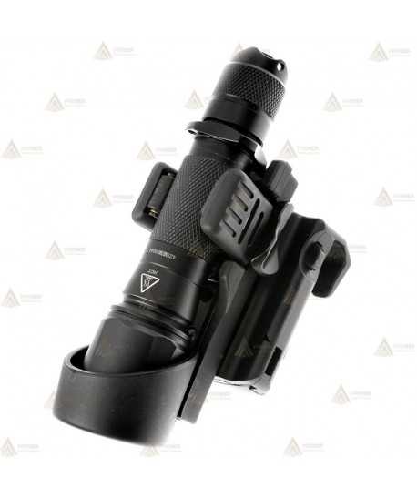 Funda giratoria para linternas tácticas con cabezal de Ø 35 - 37 mm