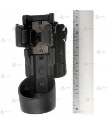Funda giratoria para linternas tácticas con cabezal de Ø 35 - 37 mm