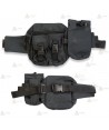 Funda riñonera táctica para armas con dos cuerpos