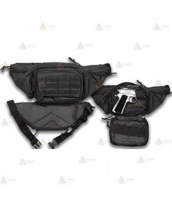 Funda riñonera para armas con sistema Molle