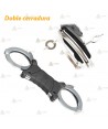 Grillete rígido SPEEDCUFF níquel doble cerradura TCH842
