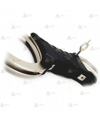 Grillete rígido SPEEDCUFF níquel doble cerradura TCH842