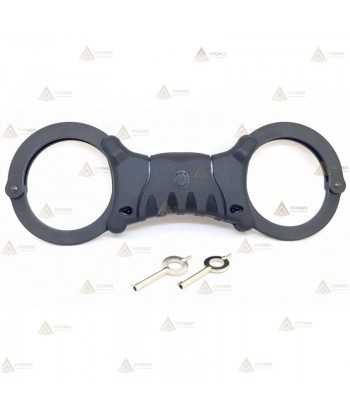 Grillete rígido SPEEDCUFF negro doble cerradura TCH842