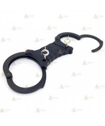 Grillete rígido SPEEDCUFF negro doble cerradura TCH842