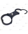 Grillete rígido SPEEDCUFF negro doble cerradura TCH842