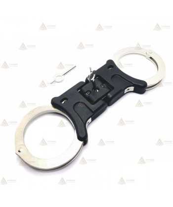 Grillete rígido plegable ULTIMATE níquel doble cerradura TCH852