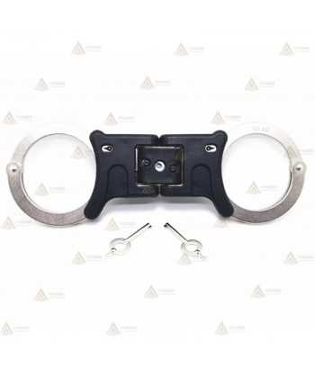 Grillete rígido plegable ULTIMATE níquel doble cerradura TCH852