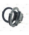 Grillete rígido plegable ULTIMATE Negro doble cerradura TCH852B
