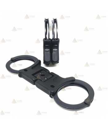 Grillete rígido plegable ULTIMATE Negro doble cerradura TCH852B