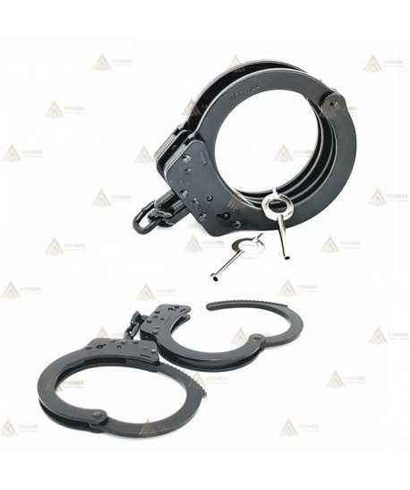 Grillete cadena negro con doble cerradura TCH822B