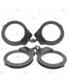 Grillete cadena negro con doble cerradura TCH822B