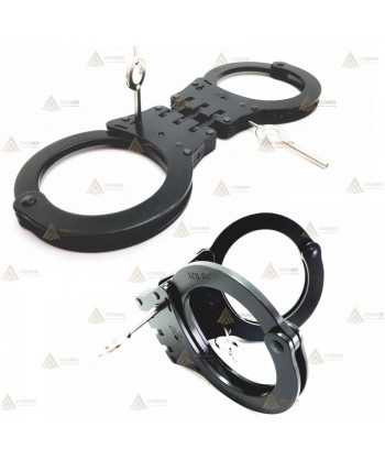 Grillete bisagra negro doble cerradura TCH812B